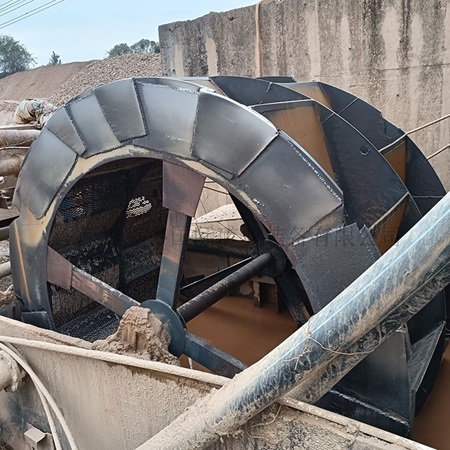 轮斗洗砂机